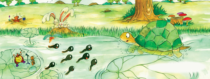 《小蝌蚪找妈妈》,教导孩子如何在逆境中变得更加坚强