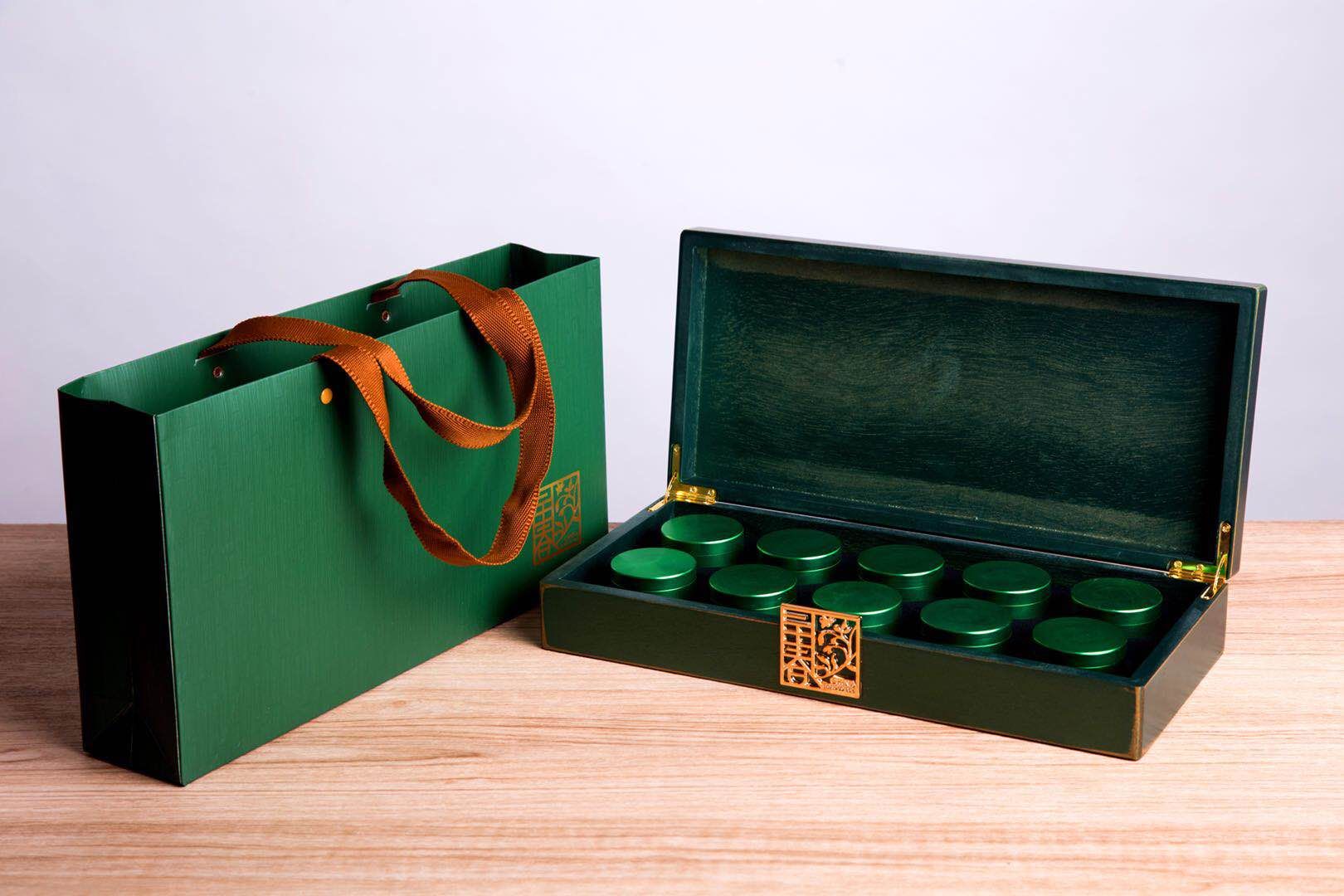 茶10罐 一套135元 一箱12套 一箱1620元 - 木头人茶具用品批发商城