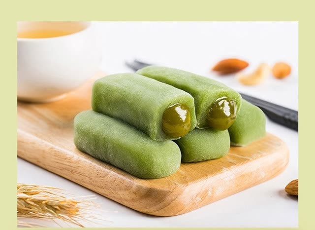 良品铺子 手造麻薯 抹茶味 150g