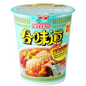 合味道香辣海鲜味油炸方便面 60g