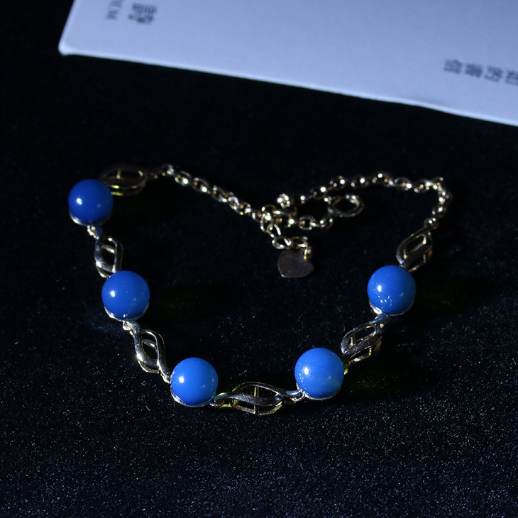 【48298】多米尼加蓝珀手链