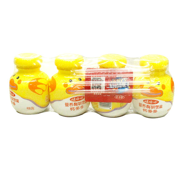 娃哈哈钙多多营养酸奶