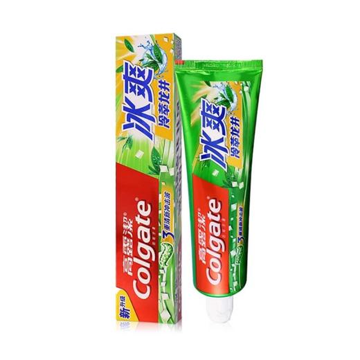 高露洁冰爽冷萃龙井牙膏 180g 商品图0