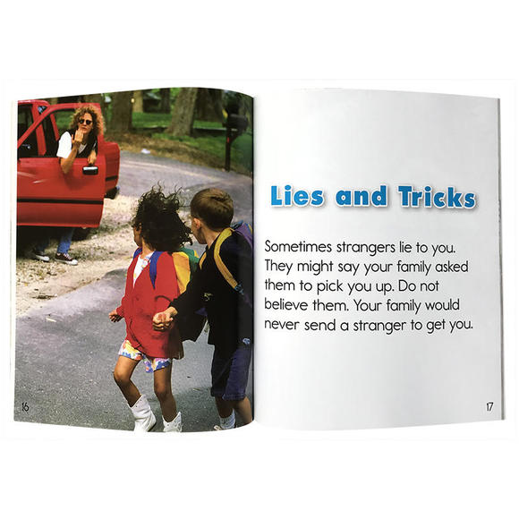 安全 英文原版 Stranger Safety 学乐出版 儿童安