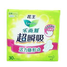 乐而雅超瞬吸活力随形动 30片 22.5cm