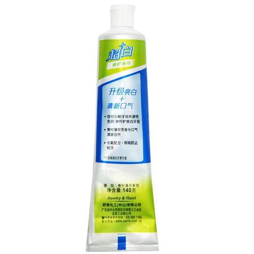 黑人牙膏超白青柠薄荷 140g 商品图3