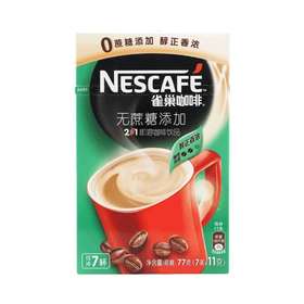 无蔗糖添加2合1即溶咖啡饮品 77g