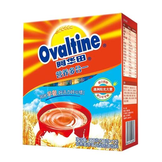 阿华田营养麦牙蛋白型固体饮料 360g 商品图0