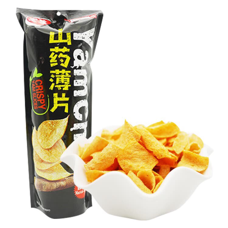￼￼宏途 休闲零食 山药薄片 酱香味 90g
