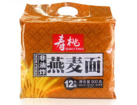 寿桃燕麦面(12个装) 900g