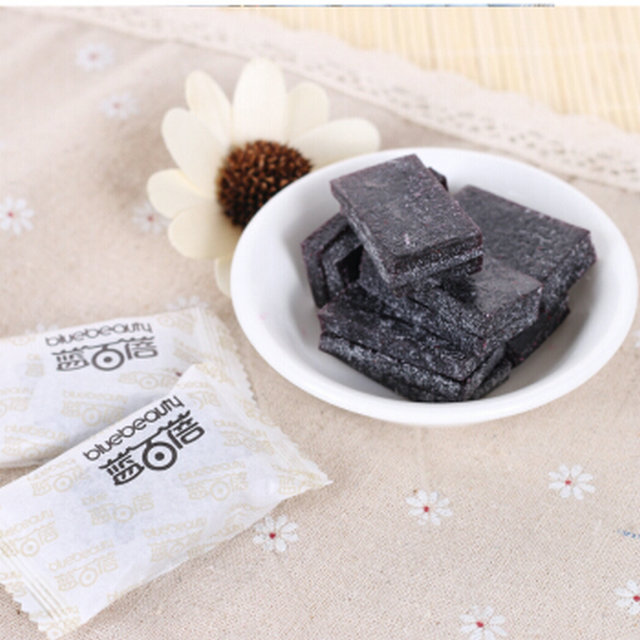 蓝百蓓 大兴安岭野生蓝莓果糕150克/袋