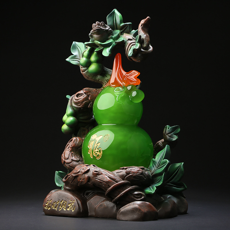 【福寿安康】树脂多款型聚能多功能葫芦摆件