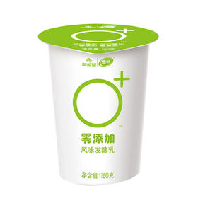 雪兰零添加风味发酵乳160g新希望