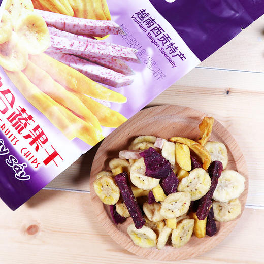 越南西贡 越贡 综合蔬果干250g 商品图1