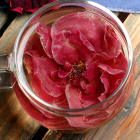 墨红玫瑰花茶散装花草特级干玫瑰袋装冠法国纯天然500g克大朵云南