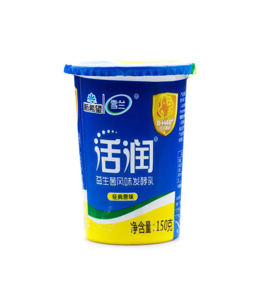 雪兰活润塑杯酸奶150g*6瓶 商品图0