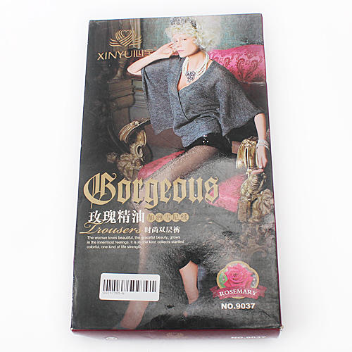 加厚加绒丝袜秋冬天保暖连裤打底裤袜连脚袜A14 商品图3