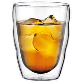 bodum波顿双层玻璃杯 隔热水杯250ml杯子ins家用茶杯latte