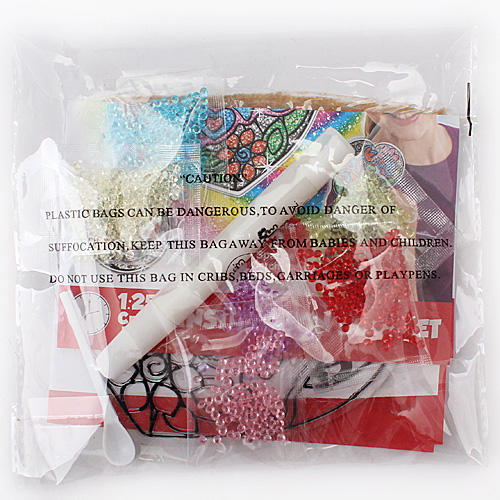 DIY儿童手工材料水钻包包装饰钻小钻A17 商品图1
