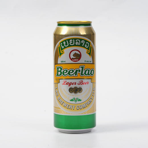 老挝黄啤500ml 商品图0
