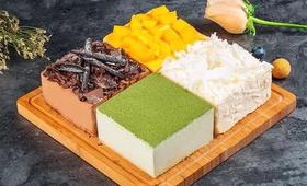 <特价>【慕斯之恋】(芒果味+抹茶味+榴莲味+巧克力慕斯）