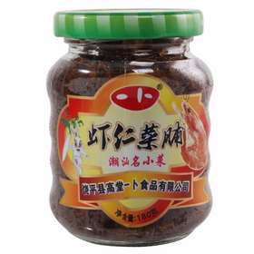 180g熊记虾仁菜脯