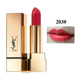 ysl圣罗兰方管哑光唇膏 #203