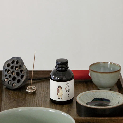 黛檀墨液 | 100ml的小巧墨汁, 好写也好闻