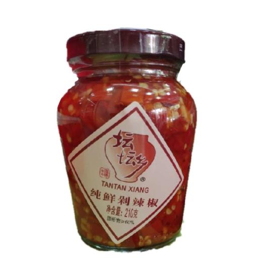 210克坛坛乡纯鲜剁辣椒 商品图0
