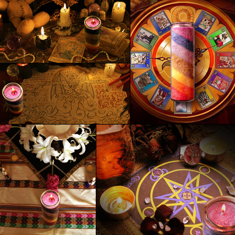 七脉轮有如神助蜡烛招财复合爱情驱邪招桃花一枚蜡烛解决一切问题