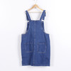 M码蓝色韩版学生女吊带短裙牛仔背带裙连衣裙B4 商品缩略图1