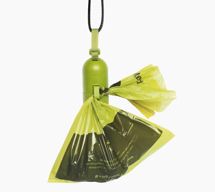 加拿大earth rated 环保胶囊拾便袋 便携小巧,强力防臭,大容量,捡屎再