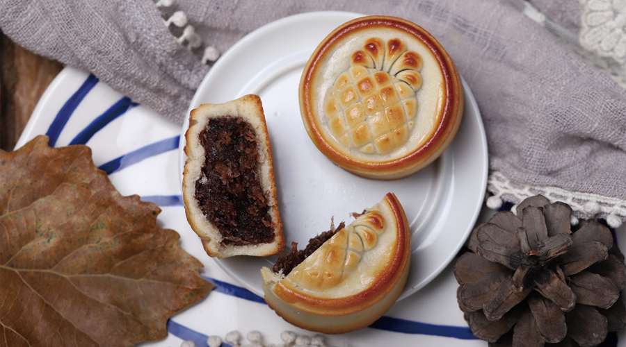 乳果蓝莓月饼(订单满50元市区内免费配送)