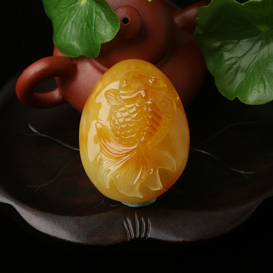 【d48725】鸡油黄金玉满堂