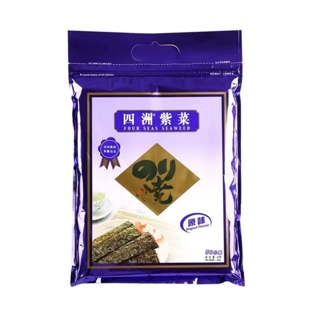 四洲紫菜原味（50小包）