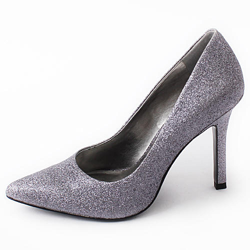 BCBGENERATION银灰色尖头高跟OL时装礼服高跟鞋C10 商品图1