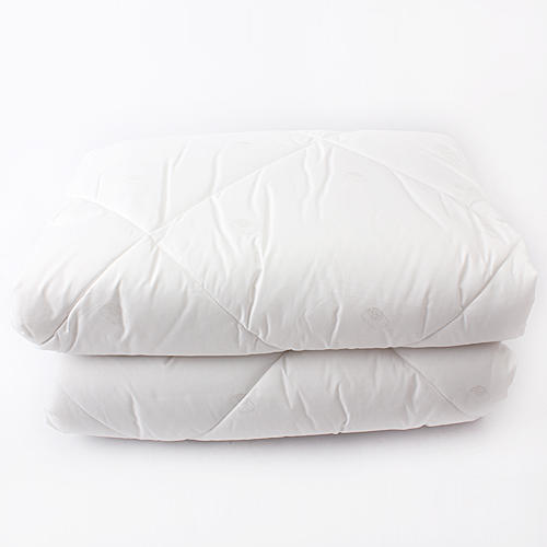 富安娜白色美眠羊毛被加厚保暖双人被芯C28 商品图0