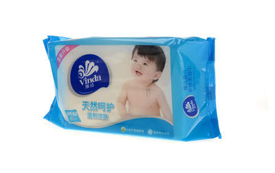 维达婴儿柔湿巾无香型80片 商品图0