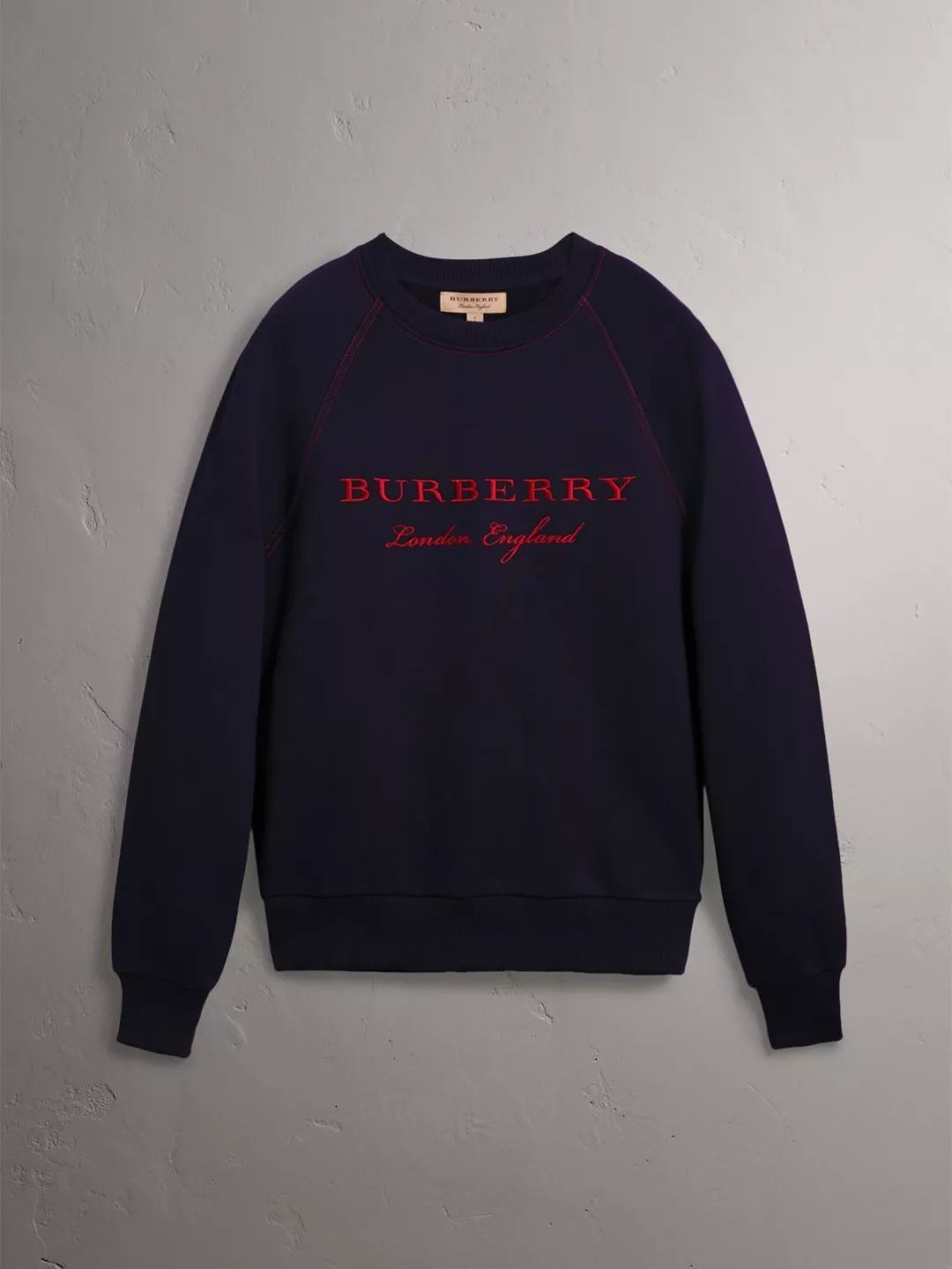 Burberry经典刺绣卫衣!三色首发!情侣款!重磅来