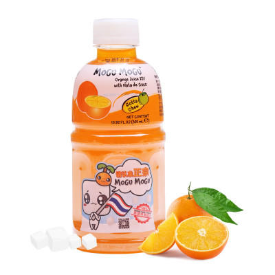 320ml摩咕摩咕椰果橙汁饮料 商品图0