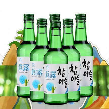 新真露竹炭酒360ml 商品图0