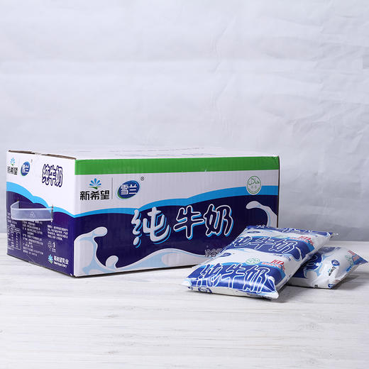 雪兰利乐小枕纯牛奶250ml*12 商品图0