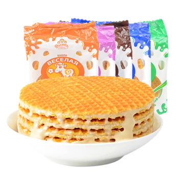 开心牛拉丝饼干（炼乳\酸奶\奶油)150g 商品图0