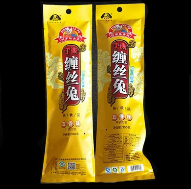 四川熊家婆手撕缠丝兔 350克/袋