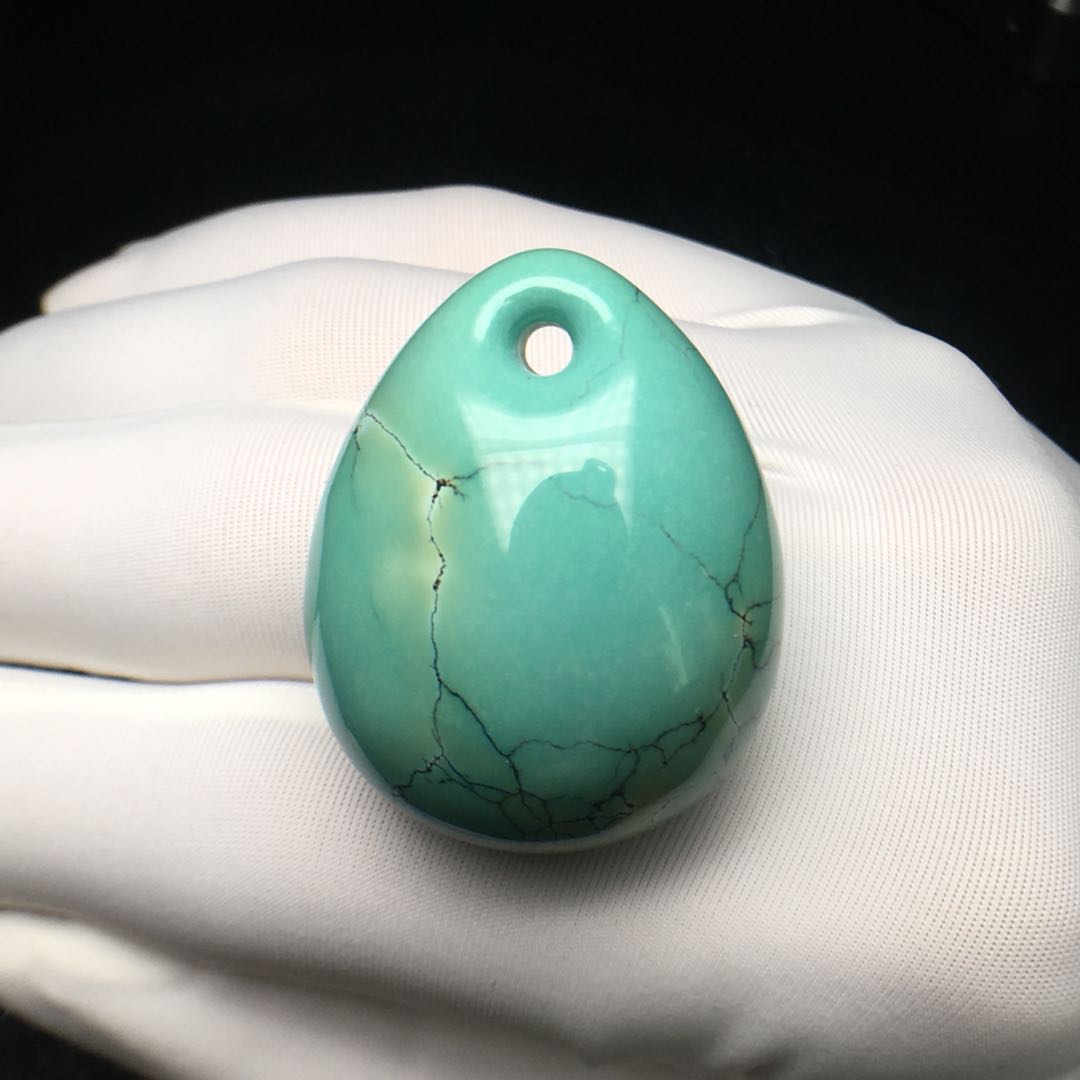 【99734】绿松石水滴吊坠