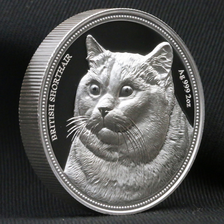 【全款预售】2018年2盎司"喵星人"银币