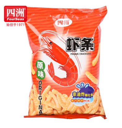 四洲原味虾条110g