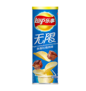 乐事无限吮指红烧肉味90克