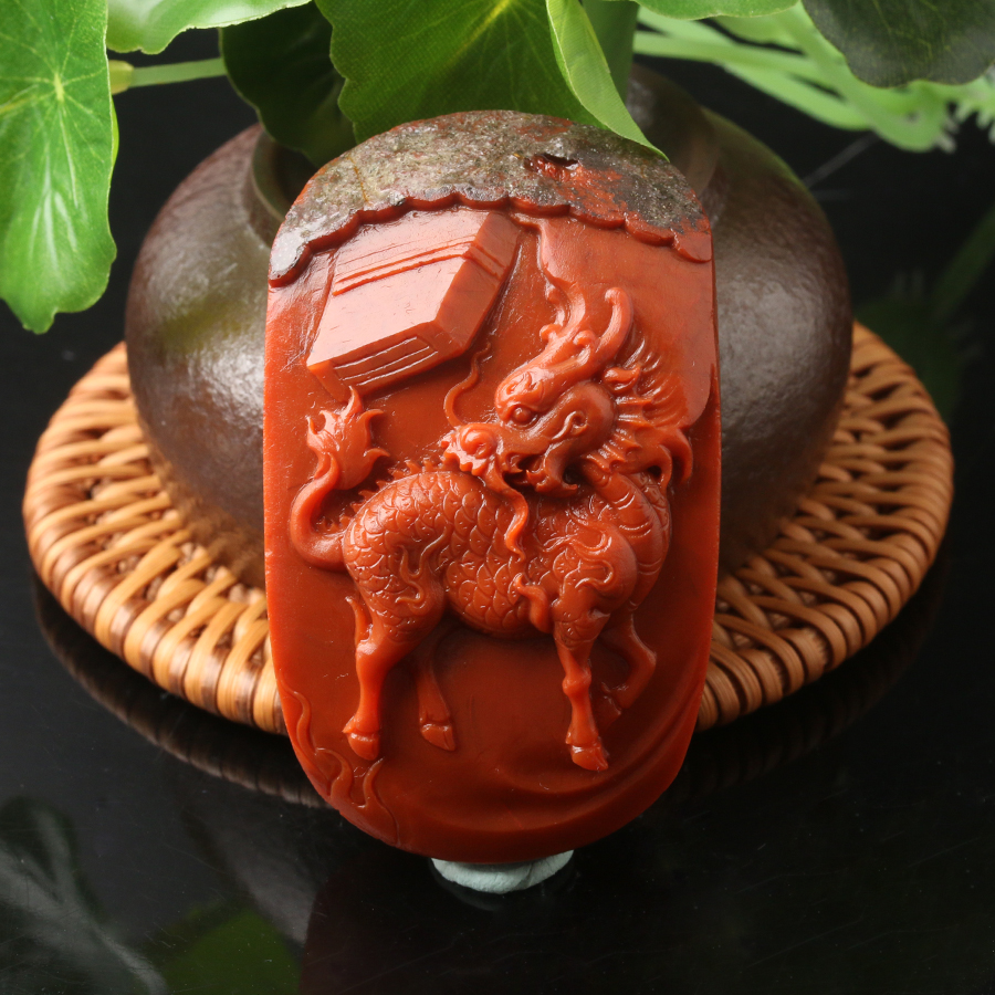 【99741】南红川料麒麟