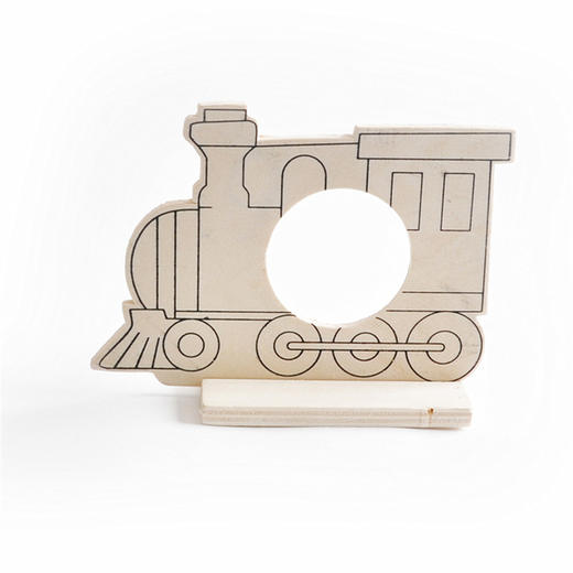 幼儿园课堂手工DIY木质交通工具相框材料包 商品图8